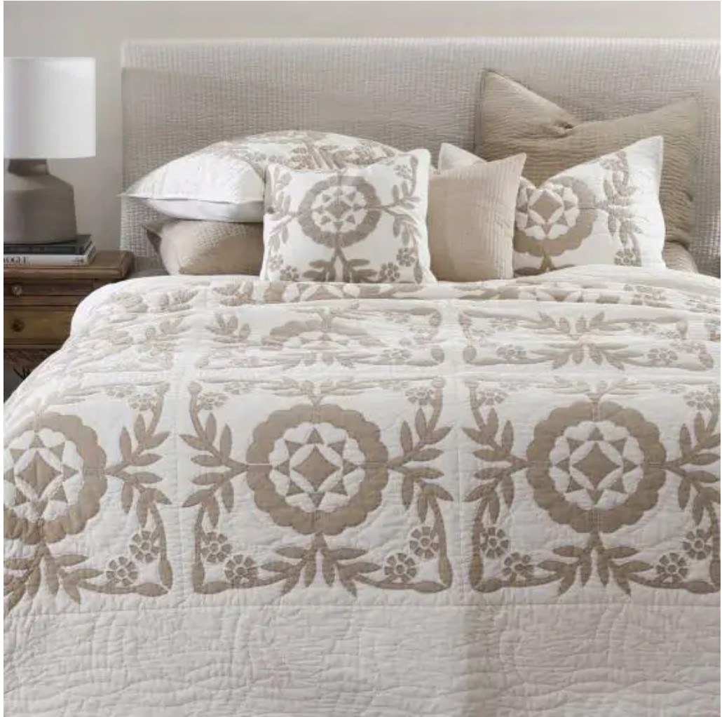 embroidered bedding sets