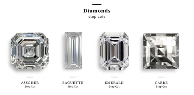 How Are Step Cut Diamonds Different from Brilliant Cuts