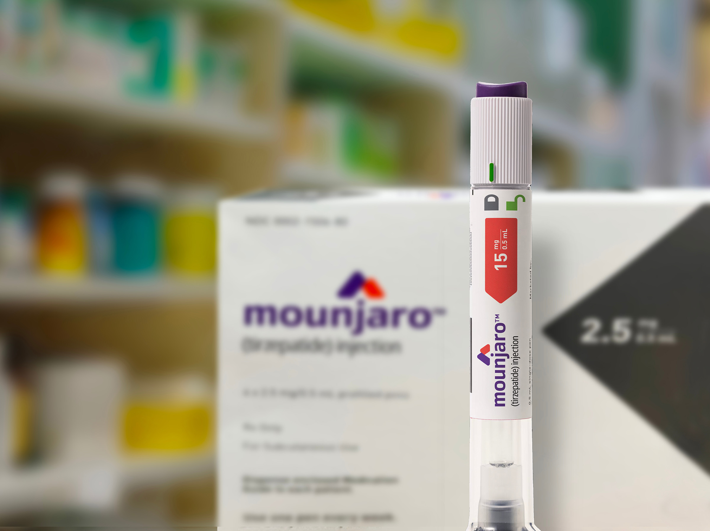 Mounjaro - Tirzepatide with injection pen is an antidiabetic med