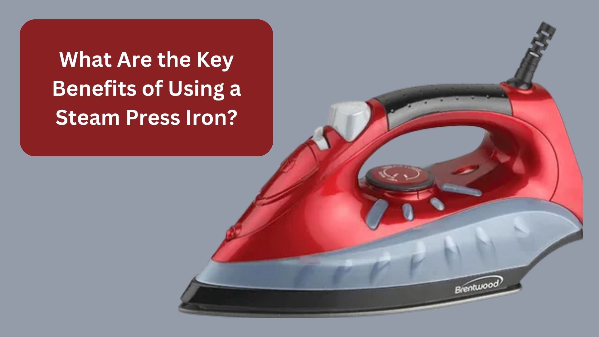 What Are the Key Benefits of Using a Steam Press Iron