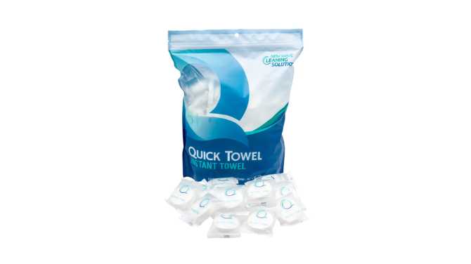 Compressed towels